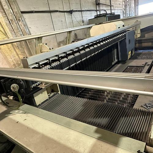 Mitsubishi #4015LVP-Plus, CO2 CNC laser, 4000 Watt, 5' x 10', dual pallet shuttle table - Image 3