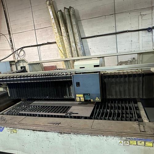 Mitsubishi #4015LVP-Plus, CO2 CNC laser, 4000 Watt, 5' x 10', dual pallet shuttle table - Image 5