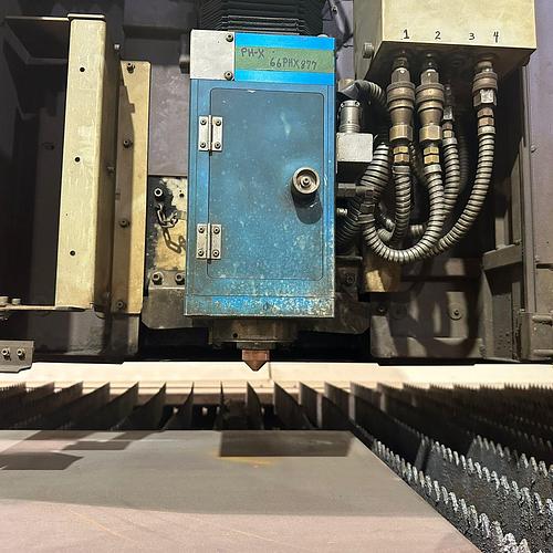 Mitsubishi #4015LVP-Plus, CO2 CNC laser, 4000 Watt, 5' x 10', dual pallet shuttle table - Image 6