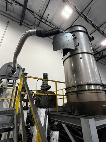 STM Micron #SDF-200, Air Classifier, 1200 kg./hr., 6000 RPM, 10 HP, 2016 - Image 2