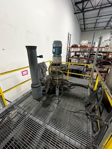 STM Micron #SDF-200, Air Classifier, 1200 kg./hr., 6000 RPM, 10 HP, 2016 - Image 3