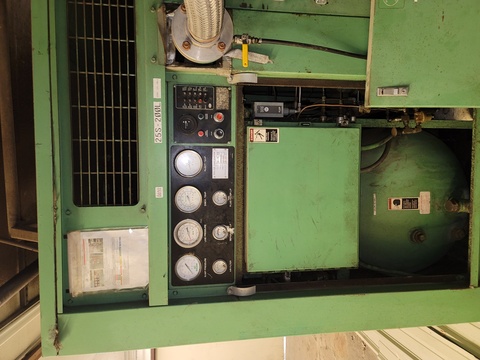 100 psi, Sullair #25S-200L 100, Air Compressor, 200 HP, 1987 - Image 5