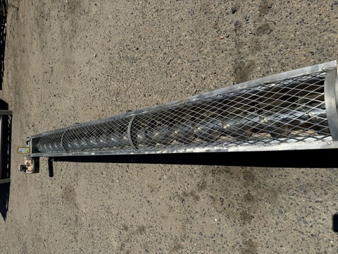 8" diameter x 12' long, Stainless Steel Screw Conveyor - Image 5