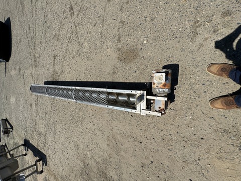 8" diameter x 12' long, Stainless Steel Screw Conveyor - Image 6