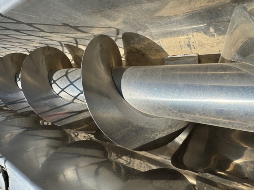 8" diameter x 12' long, Stainless Steel Screw Conveyor - Image 7