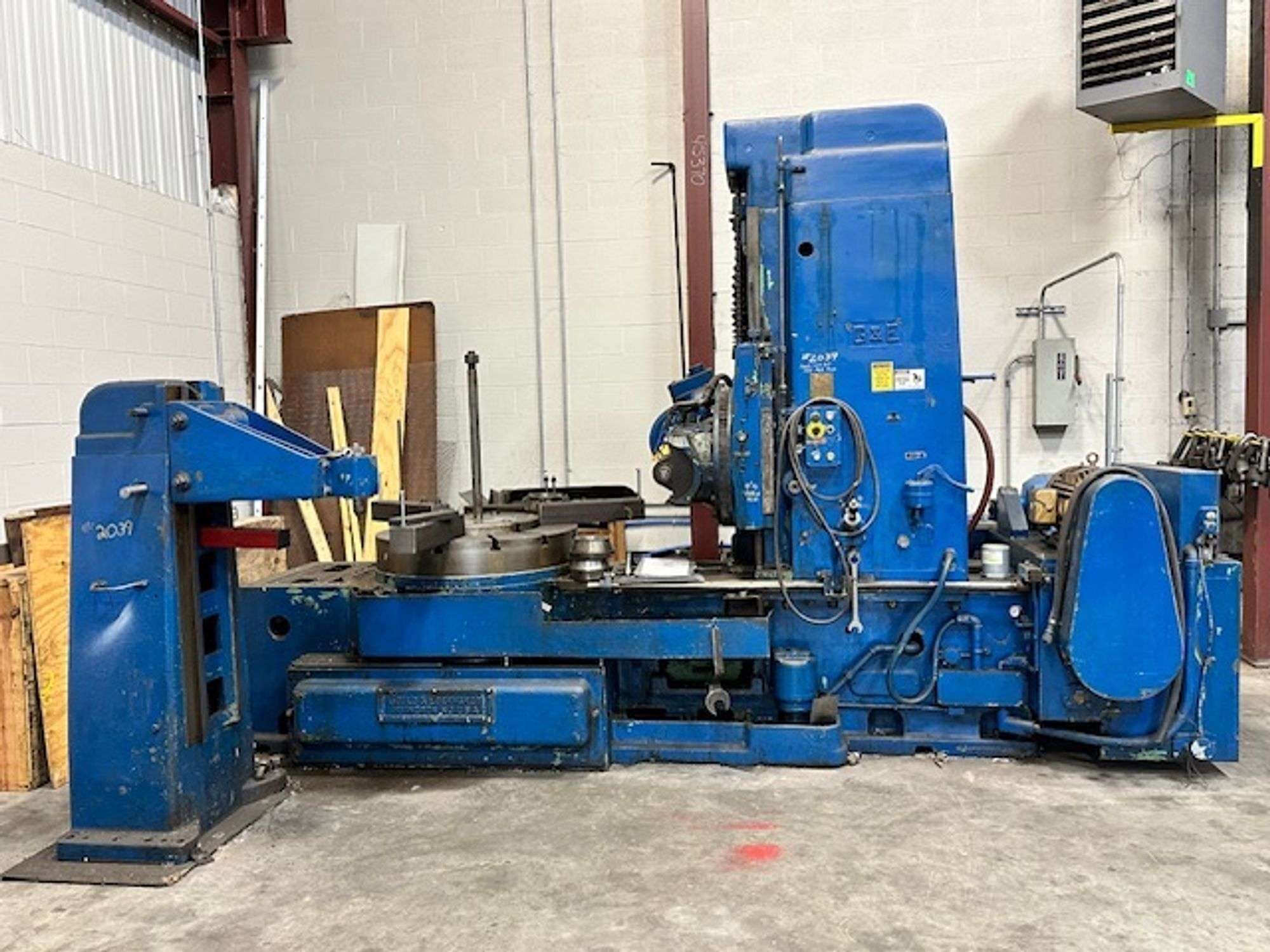 Gould & Eberhardt #72HWD, Vertical Gear Hobber, 30" Axial Travel, 10.75" Hob diameter, 40" Table diameter - Image 1