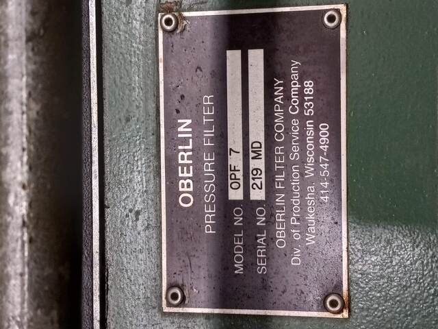 Oberlin Fully Automatic Pressure Filter Chip Processing System - Image 4