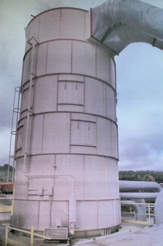 90000 cfm Mac Process #144MCF756, 11000 sq.ft., 200 HP, 12' Bags - Image 2