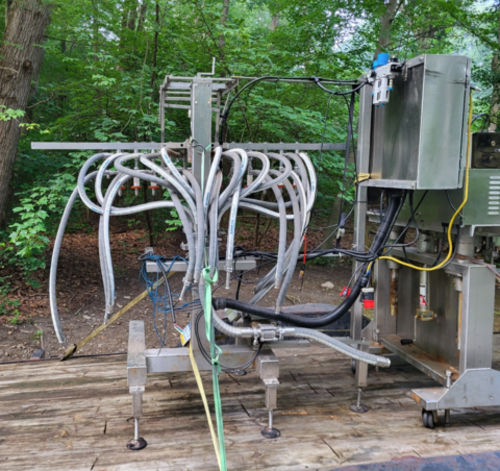 SureKap #12-Head, Bottle Filling Line, Piston Filler, 1500 Gal. Mixing Tank w/ Pump - Image 4