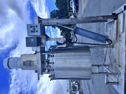 100 gallon Lee #1000D12T, Vacuum Rated Kettle, 90 PSI @ 332°F, 20 HP, 480 V., 3525 RPM, 1993 - Image 1