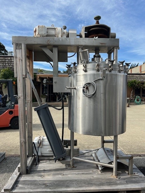 100 gallon Lee #1000D12T, Vacuum Rated Kettle, 90 PSI @ 332°F, 20 HP, 480 V., 3525 RPM, 1993 - Image 6