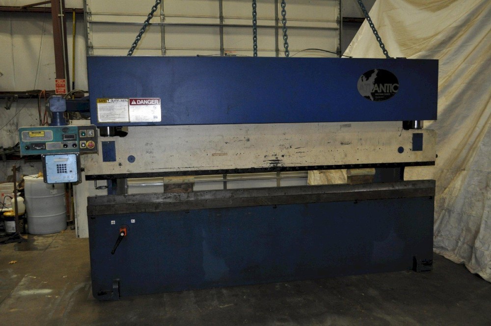 150 Ton, Atlantic #HDE150-12, hydraulic press brake, 12' overall, 10' 2" between housing, 4.72" stroke - Image 1