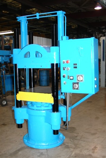 200 Ton, Up-act., 4-post, 24" x24", elec.platens, 15" -28" DL, 15" stroke, controls, #1553 (10 available) - Image 1