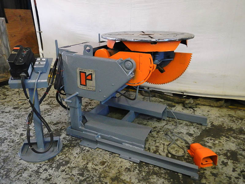 1000 lb. Ransome #10-P, Welding Positioner, 30" diameter Table, 460 V., 1969 - Image 4