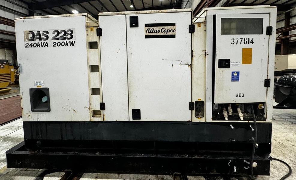 200 KW Detroit Diesel #QAS228, generator, 2004 - Image 1