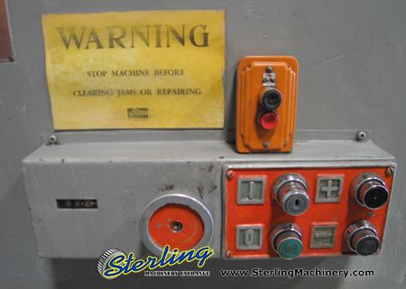 3/16" x 10' Elga Hydrapower #10316, hydraulic shear, front operated power back gauge w/indicator, squaring - Image 3