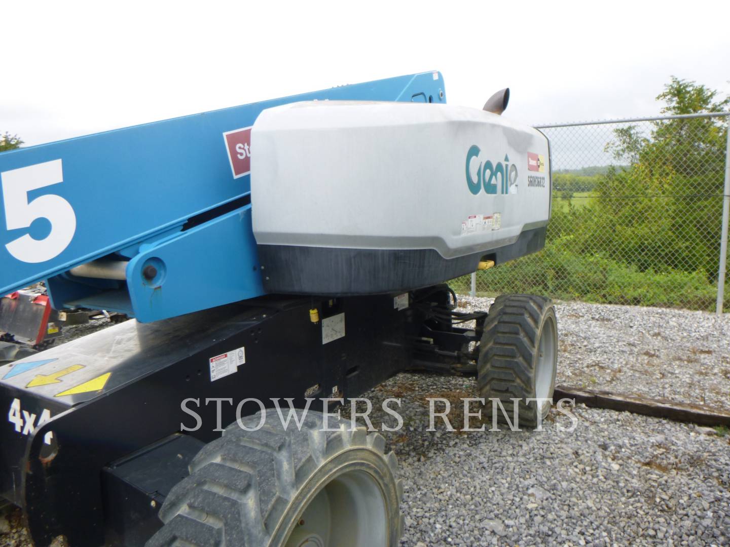 Genie Industries #S65, Boom Lift, 4-wheel drive, 4621 hours, S/N X3R00652, 2017 - Image 1
