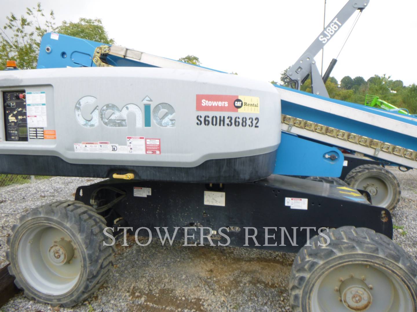 Genie Industries #S65, Boom Lift, 4-wheel drive, 4621 hours, S/N X3R00652, 2017 - Image 3