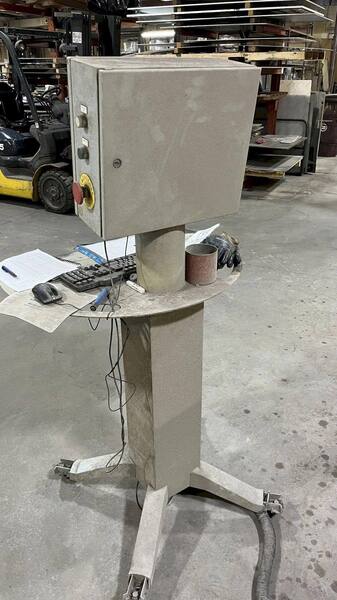 Flow #IFB-4800, Waterjet Cutting System, 4' width x 8' L Table, 4' x 8' x 9" Travels, 50 HP Pump, 60000 psi - Image 2