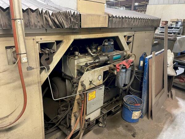 Flow #IFB-4800, Waterjet Cutting System, 4' width x 8' L Table, 4' x 8' x 9" Travels, 50 HP Pump, 60000 psi - Image 6