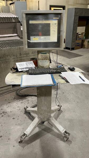 Flow #IFB-4800, Waterjet Cutting System, 4' width x 8' L Table, 4' x 8' x 9" Travels, 50 HP Pump, 60000 psi - Image 9