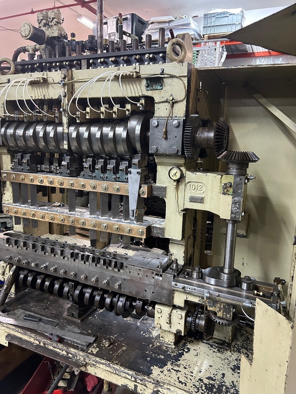 10 Ton, Waterbury-Farrel #1012+1 ICOP, eyelet & transfer press, Minster clutch mint, 2" stroke, 13 station - Image 2