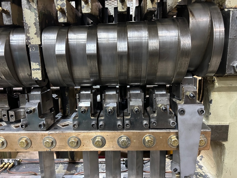 10 Ton, Waterbury-Farrel #1012+1 ICOP, eyelet & transfer press, Minster clutch mint, 2" stroke, 13 station - Image 4