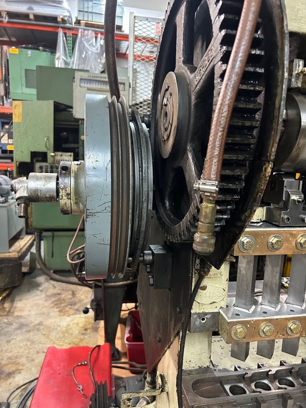 10 Ton, Waterbury-Farrel #1012+1 ICOP, eyelet & transfer press, Minster clutch mint, 2" stroke, 13 station - Image 7
