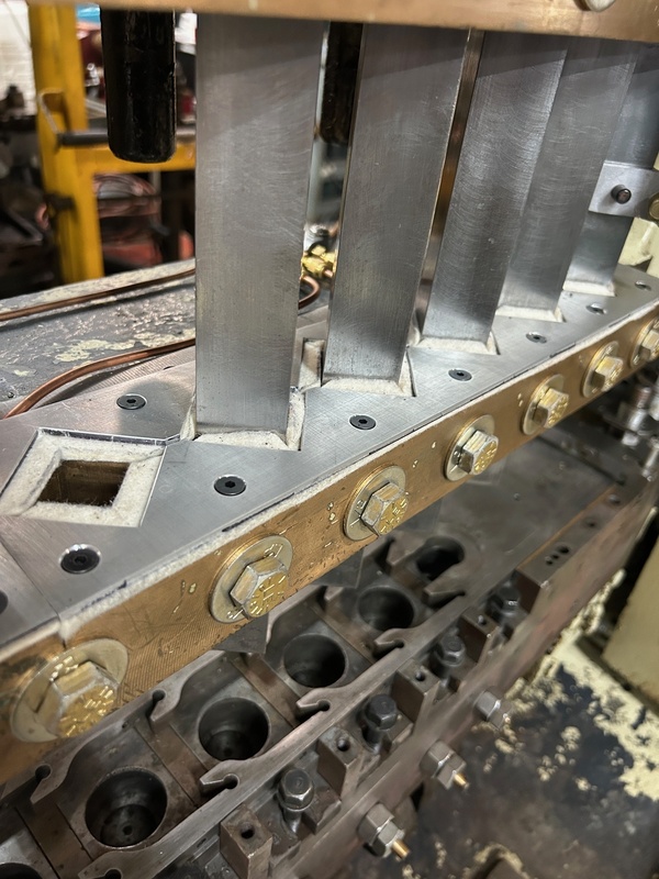 10 Ton, Waterbury-Farrel #1012+1 ICOP, eyelet & transfer press, Minster clutch mint, 2" stroke, 13 station - Image 10