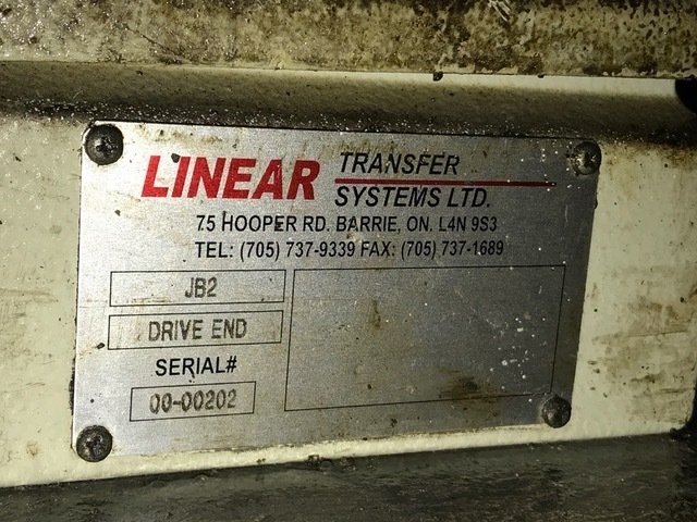 Linear #LTS-1000W, Drive End Transfer System, 18" Pitch, 8" Grip, 6" Lift, 4" x 4" Transfer Bar, 2000 - Image 6