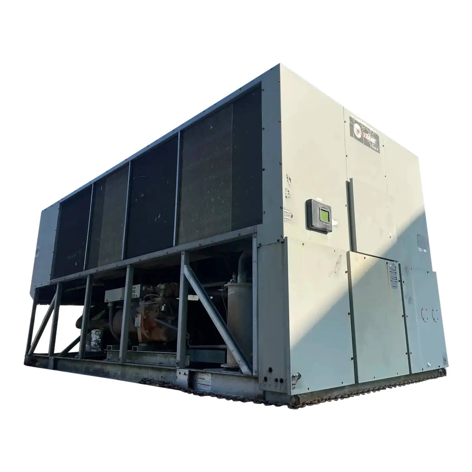 155 Ton, Trane #RTAC-1554, Air-Cooled Chiller, 2 Compressors, 123.3 HP, Halocarbon Compatible, (9) Fan - Image 2