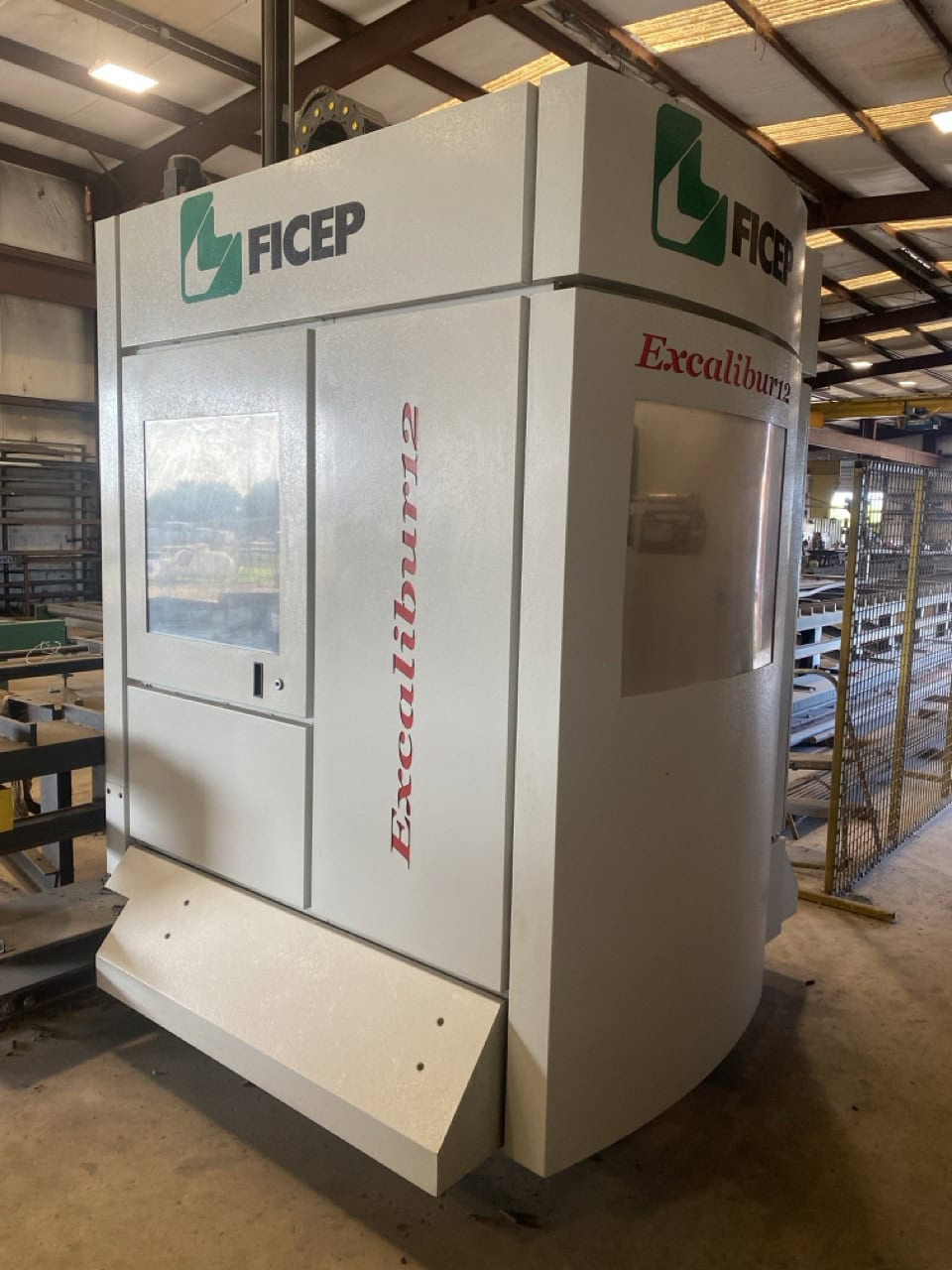 Ficep #1201-DE, Beam Line, 47.25" Section Depth, 25 HP, 4000 RPM, 6 ATC, 2014 - Image 6
