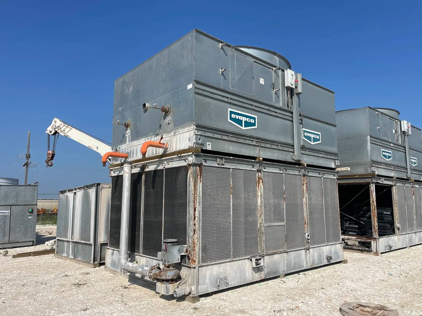 713 Ton, Evapco #ATC-1426E-1G, Evaporative Condenser, 81.5 cu. Vol., 126000 CFM, 400 PSI, 7.5 HP, 460 V., 2009 - Image 4