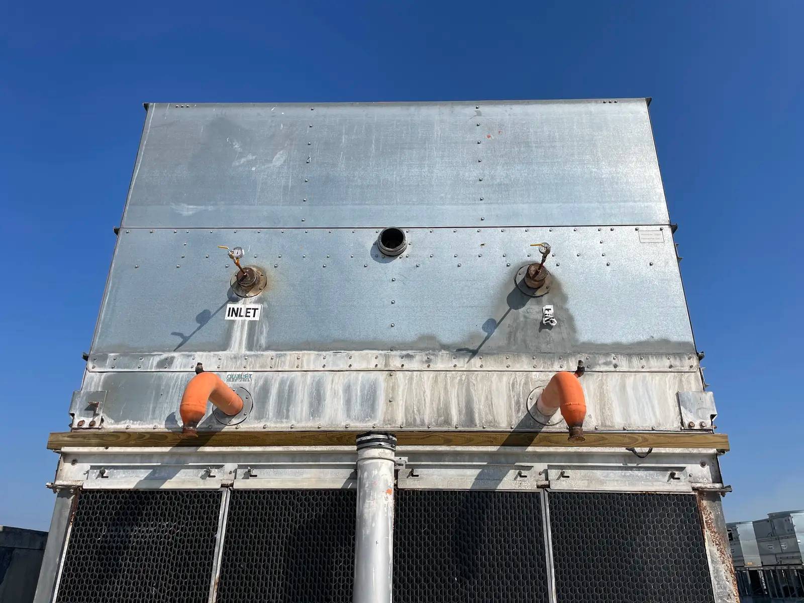 713 Ton, Evapco #ATC-1426E-1G, Evaporative Condenser, 81.5 cu. Vol., 126000 CFM, 400 PSI, 7.5 HP, 460 V., 2009 - Image 10