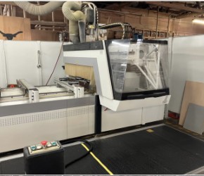 SCM Routech #Record-100-NT, CNC Router, Tubeless Vaccum (TNV), 600-2400 rpm, 2010 - Image 1