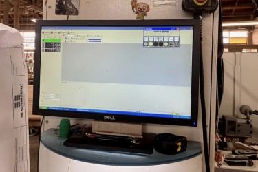 SCM Routech #Record-100-NT, CNC Router, Tubeless Vaccum (TNV), 600-2400 rpm, 2010 - Image 6