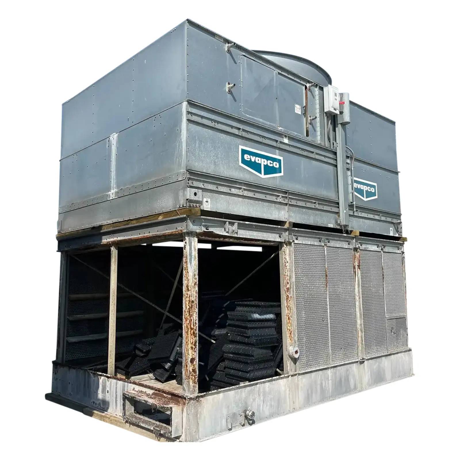 713 Ton, Evapco #ATC-1426E-1G, Evaporative Condenser, 126000 CFM, 400 PSI, 7.5 HP, 1200 GPM, 1760 RPM, 460 - Image 2