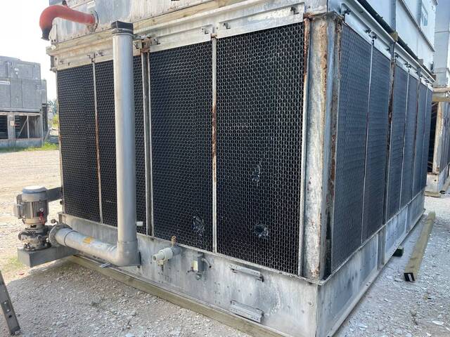 713 Ton, Evapco #ATC-1426E-1G, Evaporative Condenser, 126000 CFM, 400 PSI, 7.5 HP, 1200 GPM, 1760 RPM, 460 - Image 8
