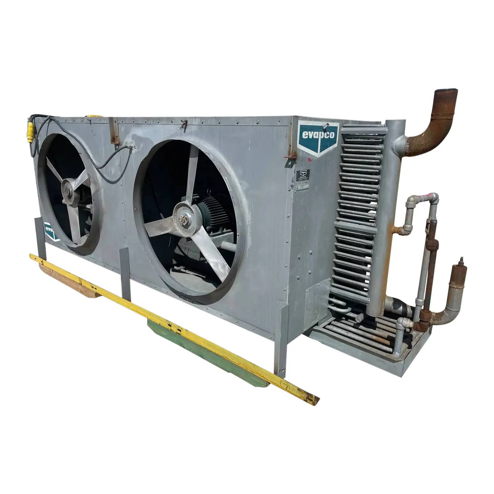 2 Fans, Evapco #NTL2-4983-750, Ammonia Evaporator Coil, Low Temperature, 41172 CFM, 2 Motor, 1750 RPM, 1996 - Image 2