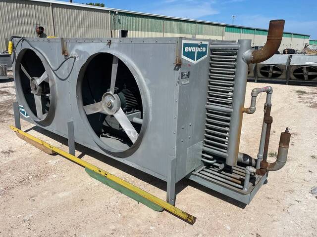 2 Fans, Evapco #NTL2-4983-750, Ammonia Evaporator Coil, Low Temperature, 41172 CFM, 2 Motor, 1750 RPM, 1996 - Image 4
