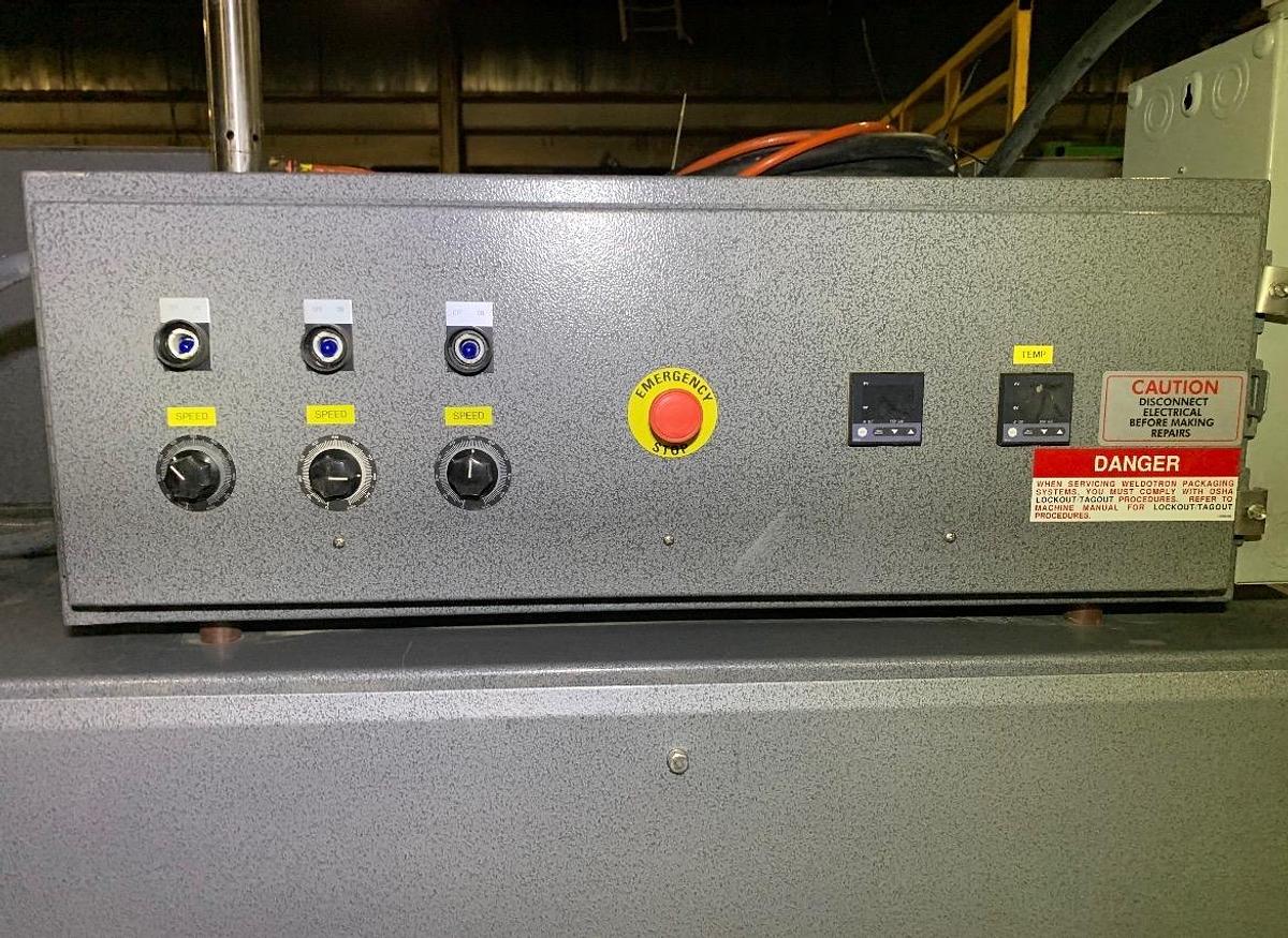 Weldotron #1250, shrink bundler system, 220 V., 1 PH, - Image 8