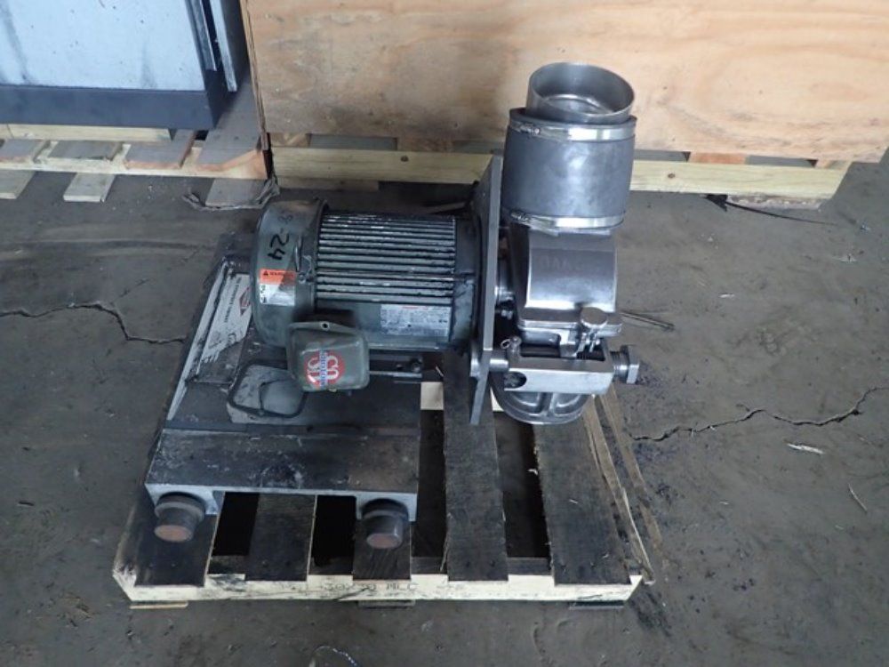 Fitzpatrick #1.5LX8D, Chilsonator Roller Compactor, Stainless Steel, 1.5" Wide x 8" diameter Rolls - Image 5