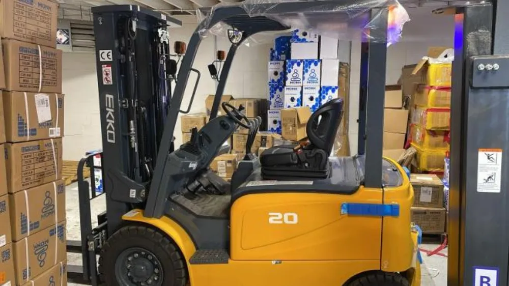 4500 lb. Ekko #EK20GS, Electric Forklift, 11 hours, 2023 - Image 1