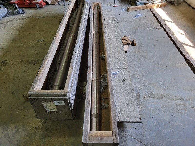 Flowserve #2423102940, 119" Pump Shaft Assembly, 3.526" diameter, 3.3090" diameter - Image 2