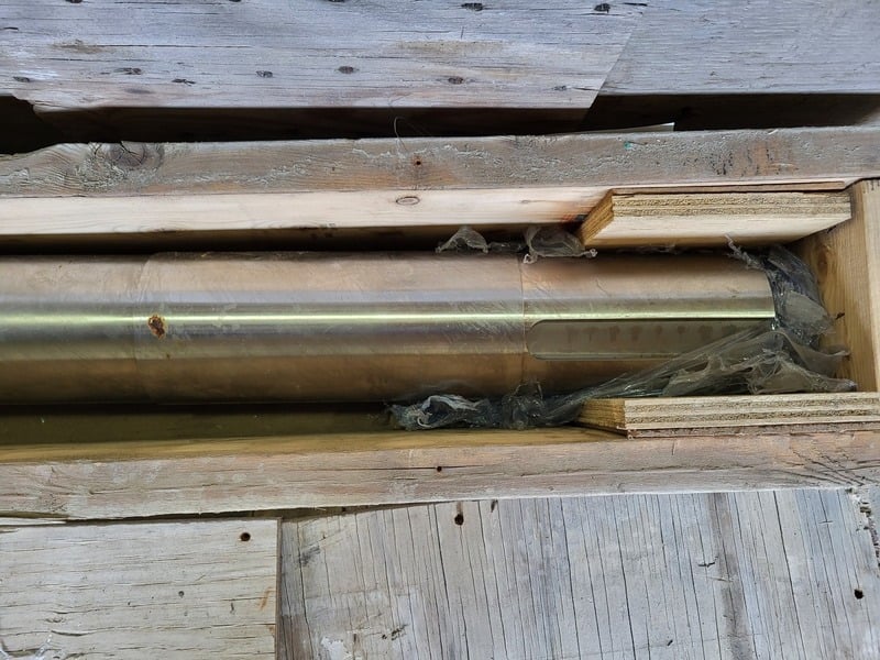 Flowserve #2423102940, 119" Pump Shaft Assembly, 3.526" diameter, 3.3090" diameter - Image 6