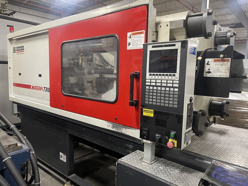 310 Ton, 22 oz., Cincinnati Milacron #MT310-22, injection molding machine, 60 screw diameter, 2002 - Image 5