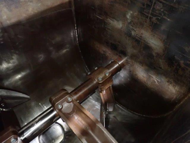 30 cu.ft. Marion #4010, Carbon Steel paddle mixer, 38" diameter x 48" long chamber - Image 2