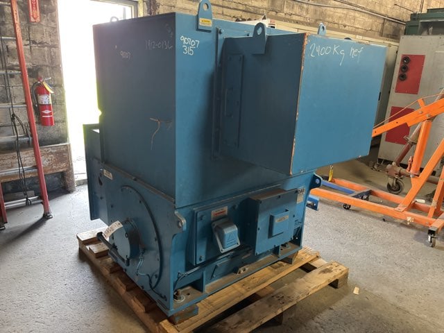 1000 HP 3600 RPM Hyundai, Frame 315, WPIIBB, 4160 Volts New Surplus (4 available) - Image 1