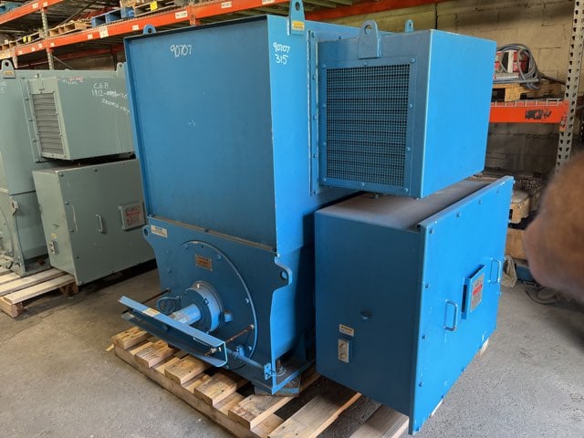 1000 HP 3600 RPM Hyundai, Frame 315, WPIIBB, 4160 Volts New Surplus (4 available) - Image 2