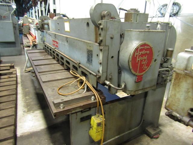 3/16" x 10' Lodge & Shipley #S0310AB, power shear, 18-1/2" throat, 10' 4" DBH, 60spm, #108211 - Image 1